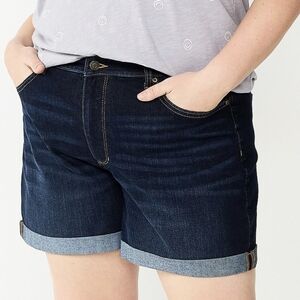 SONOMA High Rise Denim Shorts 24W NWT